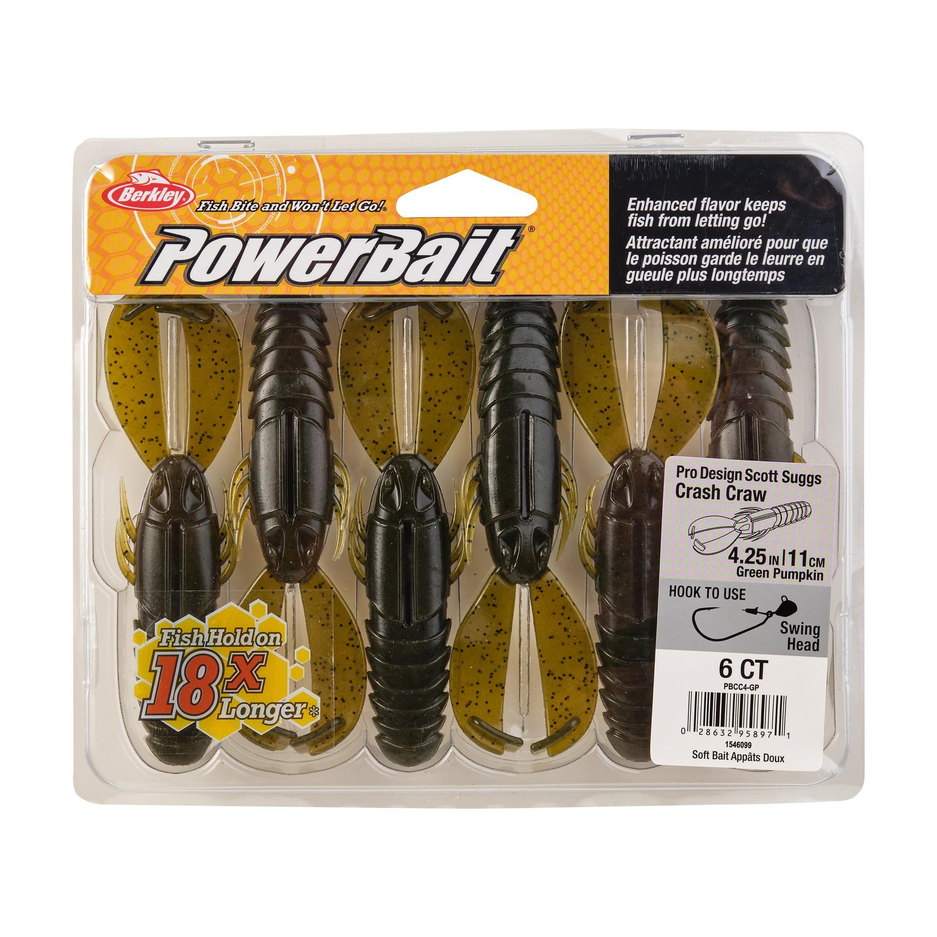 PowerBait® Crash Craw - Berkley
