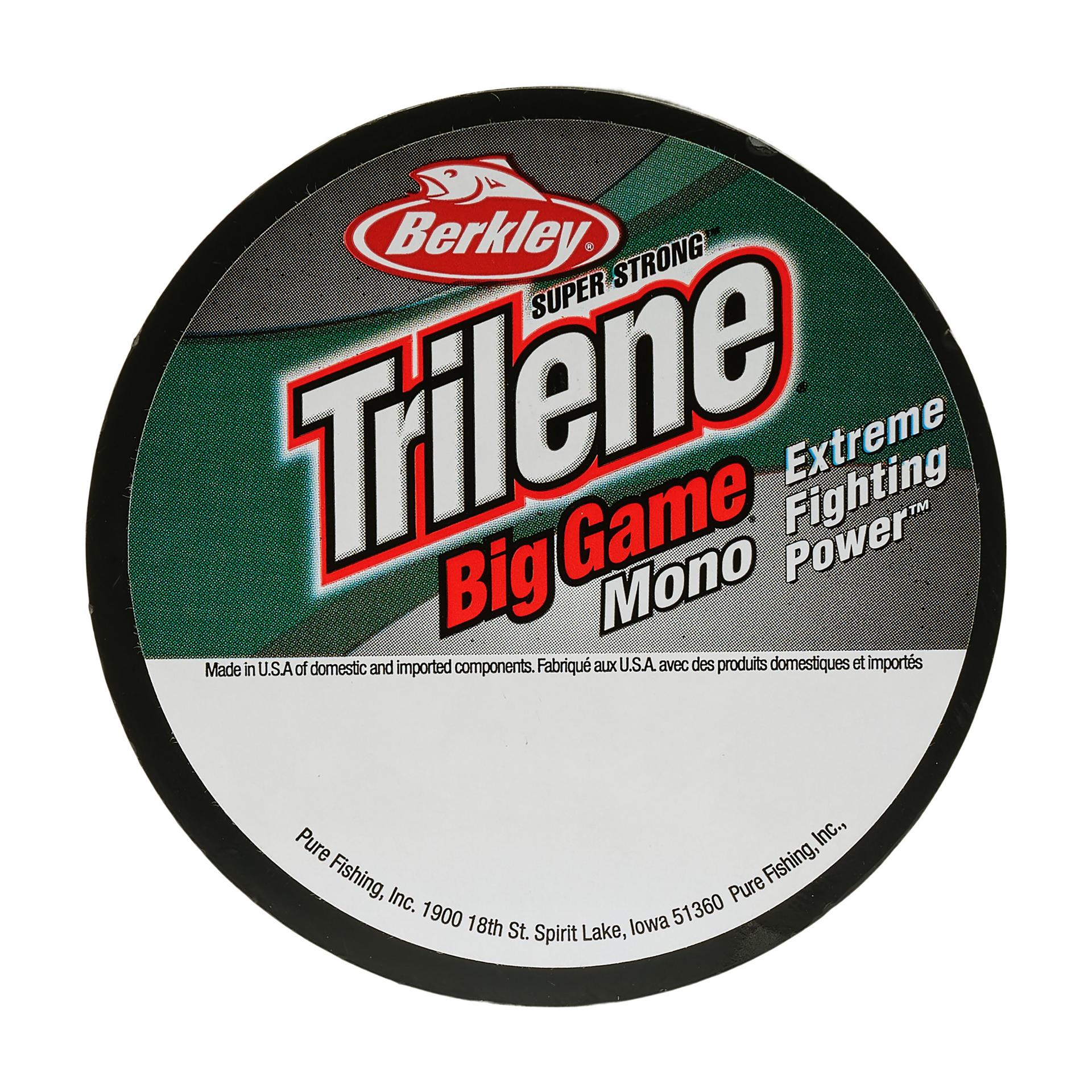 Trilene® Big Game™ Monofilament Quarter Pound Spool - Berkley