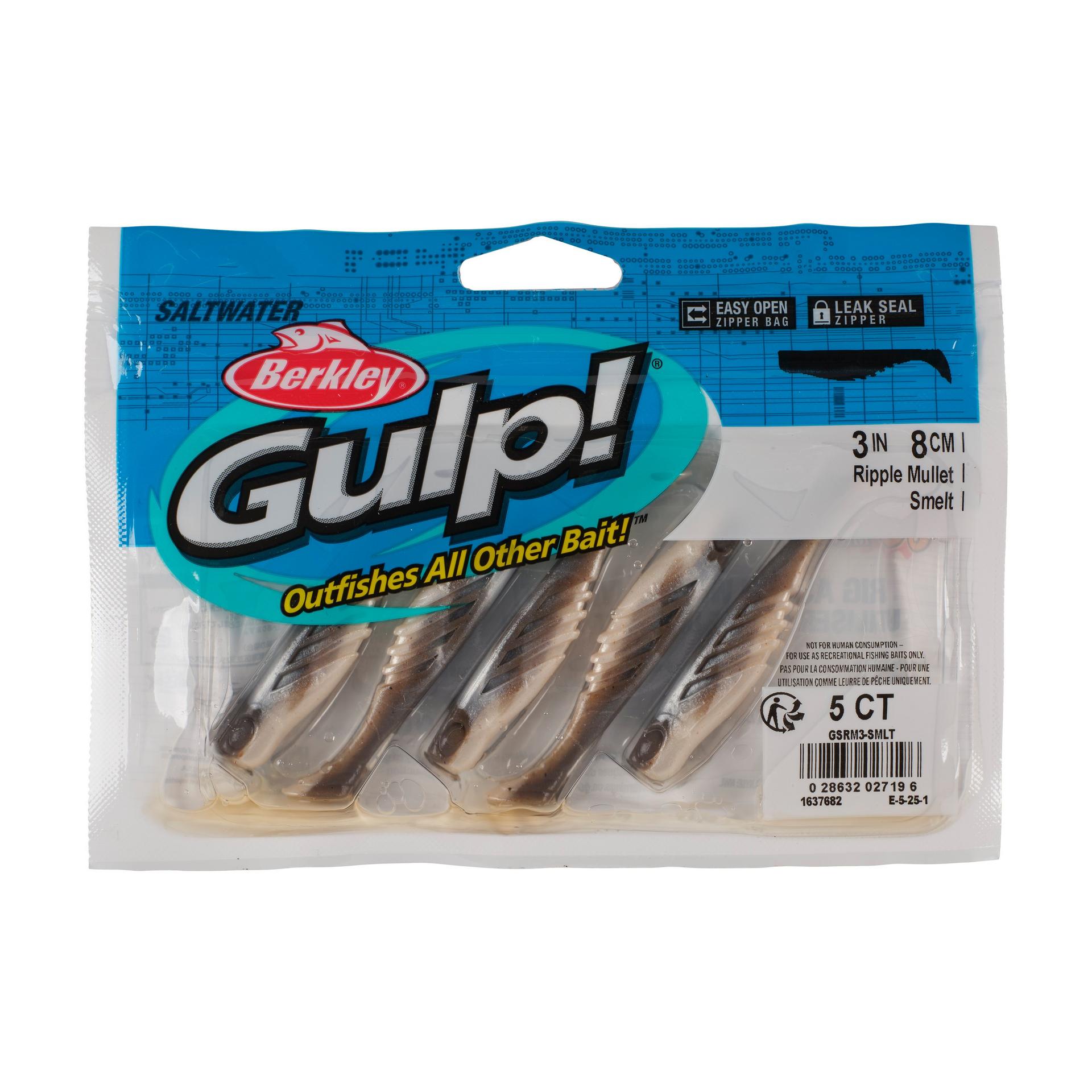 Gulp!® Saltwater Ripple Mullet - Berkley