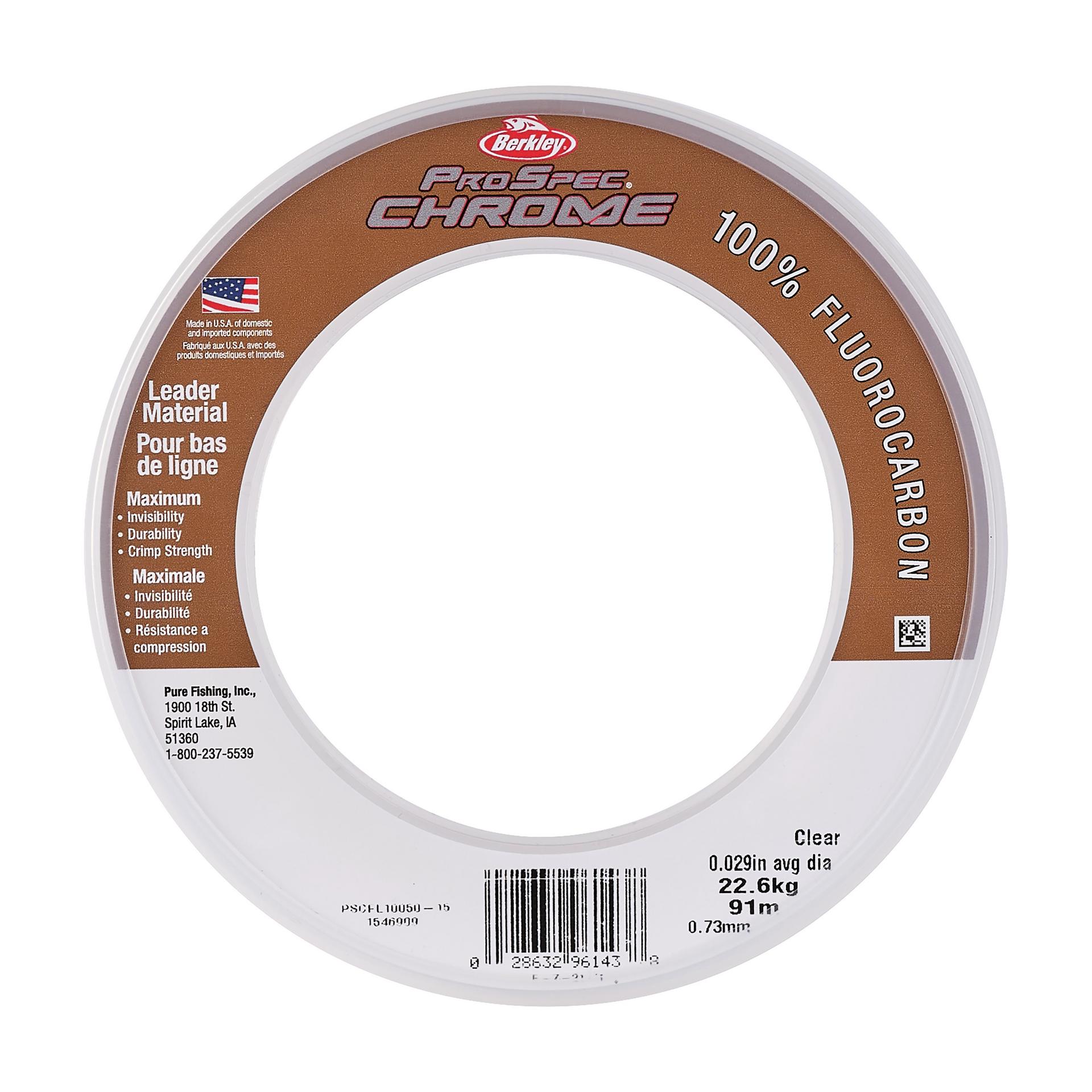 ProSpec® Chrome 100% Fluoro Leader - Berkley