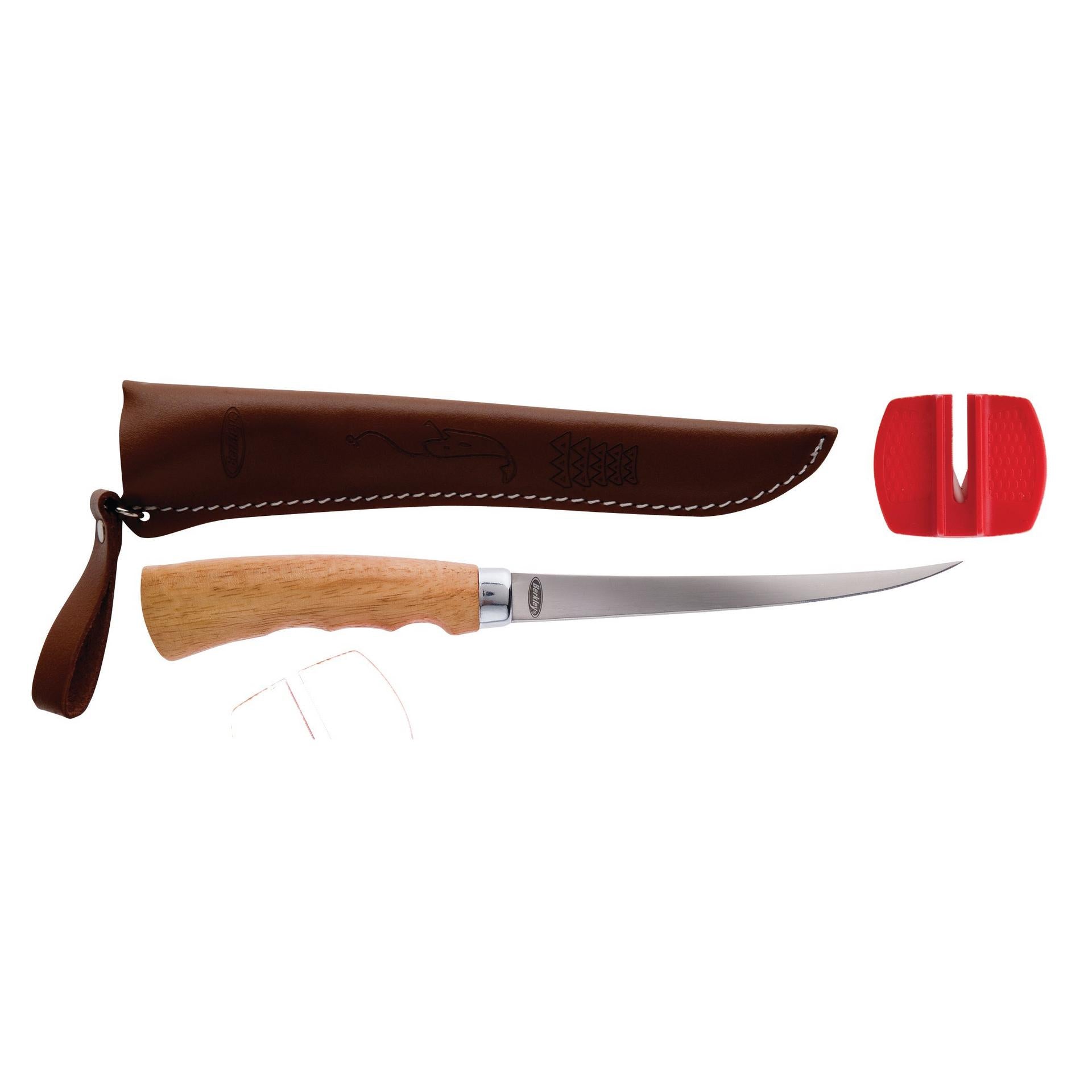 6in Wooden Handle Fillet Knife - Berkley