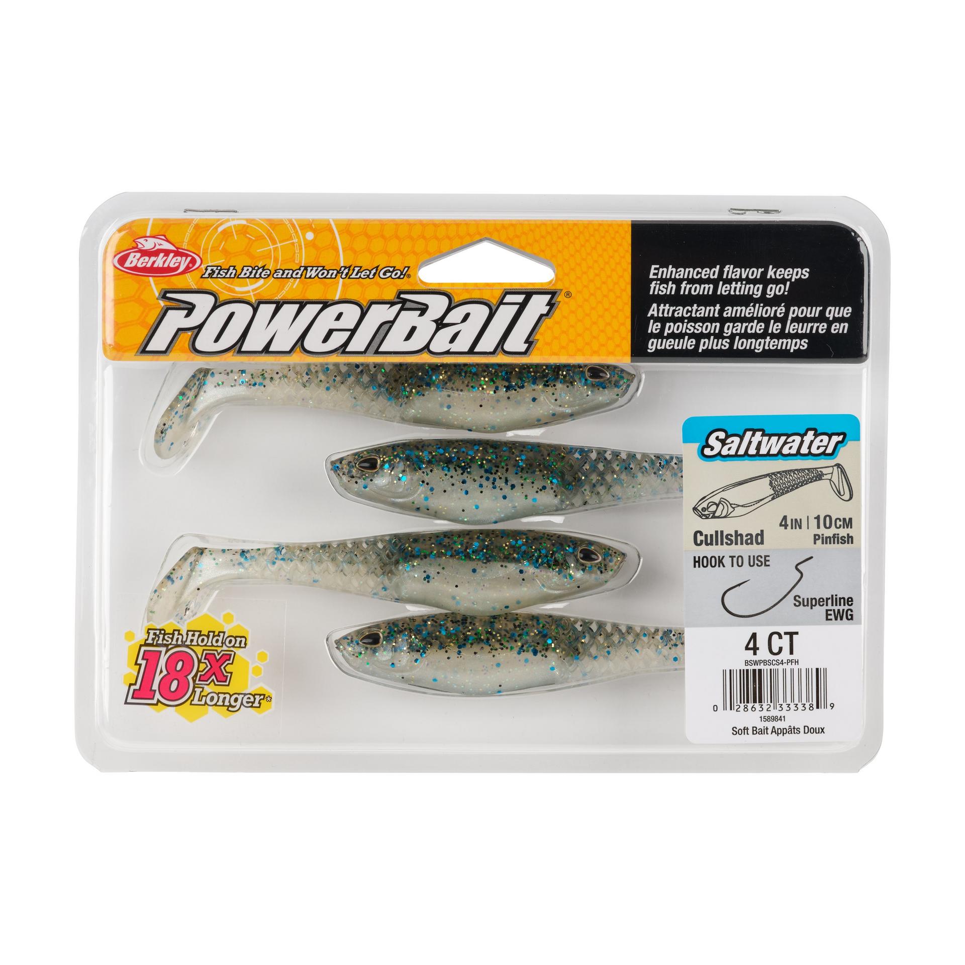 PowerBait® Saltwater CullShad - Berkley