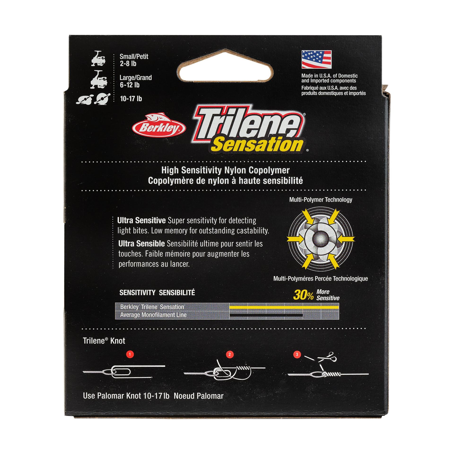 Trilene® Sensation® Filler Spool - Berkley